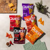 Quest Tortilla Style Protein Chips , Nacho Cheese, Pizza , Load Taco, Hot & Spicy & Buffalo Ranch Variety Pack 6.4Kg