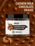 Health Wealth Cashew Milk Chocolate Dragee Zero Sugar 175g