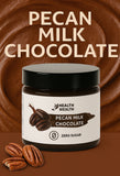 Health Wealth Pecan Milk Chocolate Dragee Zero Sugar 150g