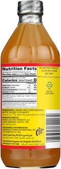 Bragg Apple Cider Vinegar Organic 16oz 473 ml - image 2