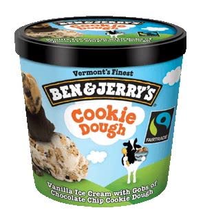 Ben & Jerrys Chocolate Chip Cookie Dough 120ml