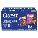 Quest Protein Chips Variety 14 Pack 32g -  Loaded taco & Spicy Sweet Chili