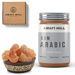 Awafi Mill Arabic Gum Edible Resin Bottle of 100g