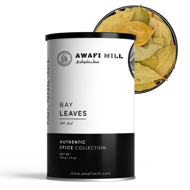 AWAFI MILL Bay Leaves 100g | Bay Laurel | Laurus nobilis