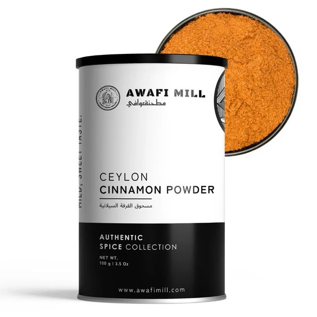 AWAFI MILL Ceylon Cinnamon Powder 100g | Sri Lankan Cinnamon | Cinnamomum verum
