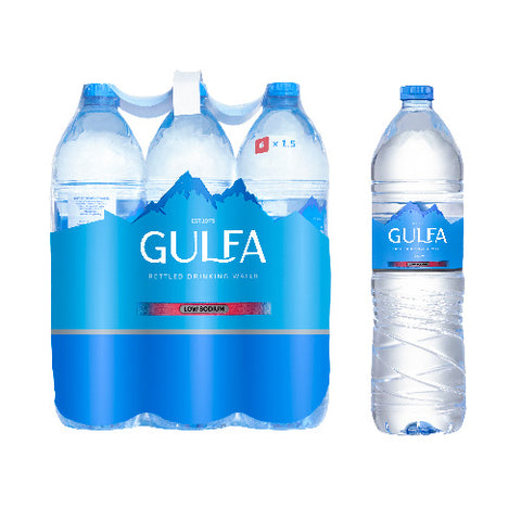 Gulfa Alkaline 1.5Ltr x 6 Bottled Drinking Water