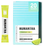 Humantra Himalayan Lime Electrolyte Hydration Pack – Zero Sugar, 20 Servings, 74g