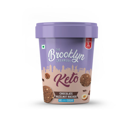 The Brooklyn Creamery Keto Chocolate Hazelnut Rocher 450ml