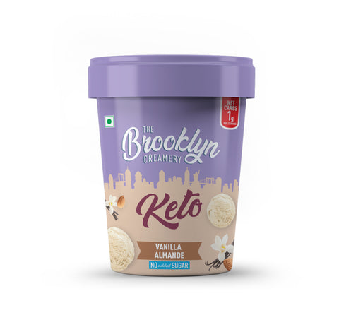The Brooklyn Creamery Keto Vanilla Almande 450ml