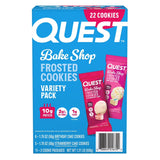 Quest Bake Shop 11 Frosted Cookies Strawberry Cake & Birthday Cak - 550g