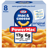 Kraft PowerMac Original Mac & Cheese (8 Pack) - 1.64kg