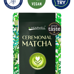Heapwell Matcha - Classic Ceremonial Grade Matcha Powder from Japan, 50g