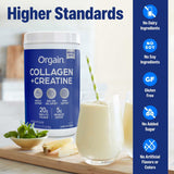 Orgain Collagen +Creatine, Unflavored - 884g (XL) - image 4