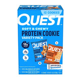 Quest Soft & Chewy 15g Protein Cookie, Variety Pack - 12pc