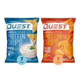 Quest Tortilla Style 18-19g Protein Chip Variety Pack, Nacho Cheese & Ranch, 32g (14 pk) - image 7