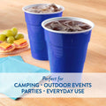 Heavy - Duty Blue Plastic Cups 532ml, 240 cups - image 4