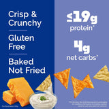 Quest Tortilla Style 18-19g Protein Chip Variety Pack, Nacho Cheese & Ranch, 32g (14 pk) - image 6