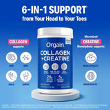Orgain Collagen +Creatine, Unflavored - 884g (XL) - image 5