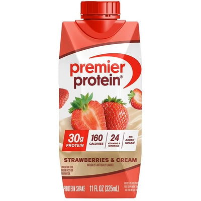 Premier Protein 30g High Protein Shake, Strawberries & Cream 325ml