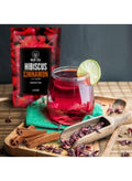 Blue Tea Hibiscus. Cinnamon Herbal Tea 100g - image 2