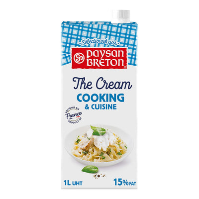 Paysan Breton Light Thickening & Cooking Cream 15% Fat 1L