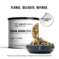 AWAFI MILL Jasmine Dragon Pearls 100g | Moli Long Zhu Green Tea | Camellia sinensis