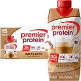Premier Protein 30g High Protein Shake, Café Latte 325ml (15 pk)