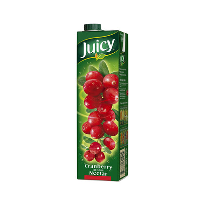 Juicy Cranberry Nectar Fruit Juice 1 Liter