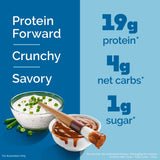 Quest Protein Chips, BBQ and Sour Cream Onion Variety Pack - 32g (14 ct) - image 3