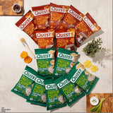 Quest Protein Chips, BBQ and Sour Cream Onion Variety Pack - 32g (14 ct) - image 5