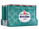 Borjomi Sparkling Natural Mineral Water Can 330ml x 12