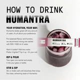 Humantra Black Cherry Electrolyte Hydration Pack – Zero Sugar, 20 Servings, 72g