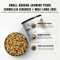 AWAFI MILL Jasmine Dragon Pearls 100g | Moli Long Zhu Green Tea | Camellia sinensis