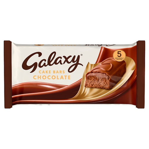 Galaxy Chocolate Cake Bars 5 per pack 143.5g