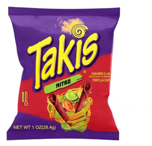 Takis Habanero & lime Rolled Tortilla Chips 28.4g