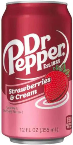 Dr Pepper strawberry Cream Can 355ml