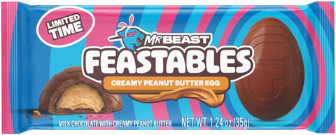 Feastables Peanut butter Creamy Punch egg, 60g - New