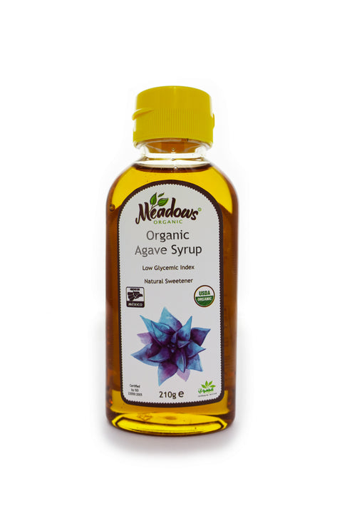 Meadows Organic agave syrup 210g