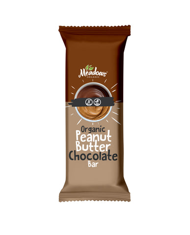 Organic & Gluten Free Peanut Butter Chocolate Bar 40g