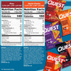 Quest Tortilla Style Protein Chips , Nacho Cheese, Pizza , Load Taco, Hot & Spicy & Buffalo Ranch Variety Pack 6.4Kg