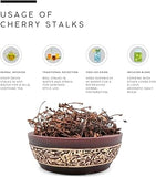 AWAFI MILL Dried Cherry Stalks Prunus avium Stem - 100 g | 3.5 Oz - image 2