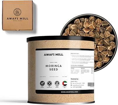 AWAFI MILL Moringa Seeds Moringa Oleifera - 100 g | 3.5 Oz