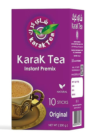 Karak Tea Premix Powder Sachets (Original) each packet 10 sachets 200 G