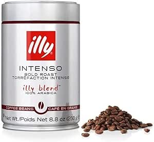 Illy Bold roasted Beans Tins 250 g (Pack of 2)