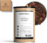 AWAFI MILL Dried Hibiscus Flower - 100 g | 3.5 Oz
