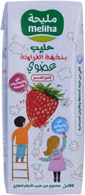 Meliha Organic UHT Strawberry Milk 6 x 180 ml