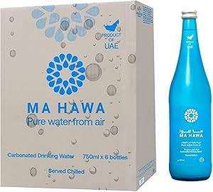 Ma Hawa Bottled Drinking Sparkling Water 750ml x 6