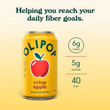 Olipop Prebiotic Crisp Apple Soda Can 355ml