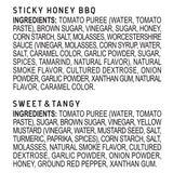 Kinder’s Sticky Honey BBQ Wing Sauce and Sweet & Tangy Dipping Sauce Twin Pack - 887g