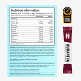 Humantra Black Cherry Electrolyte Hydration Pack – Zero Sugar, 20 Servings, 72g